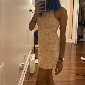 Formal Bodycon Lace Dress